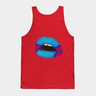 galaxy lips Tank Top